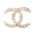 Chanel Brooch CC Logo