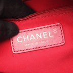 Chanel Shoulder Bag CC Logo Black Leather CC 2-Way Chain — view 4