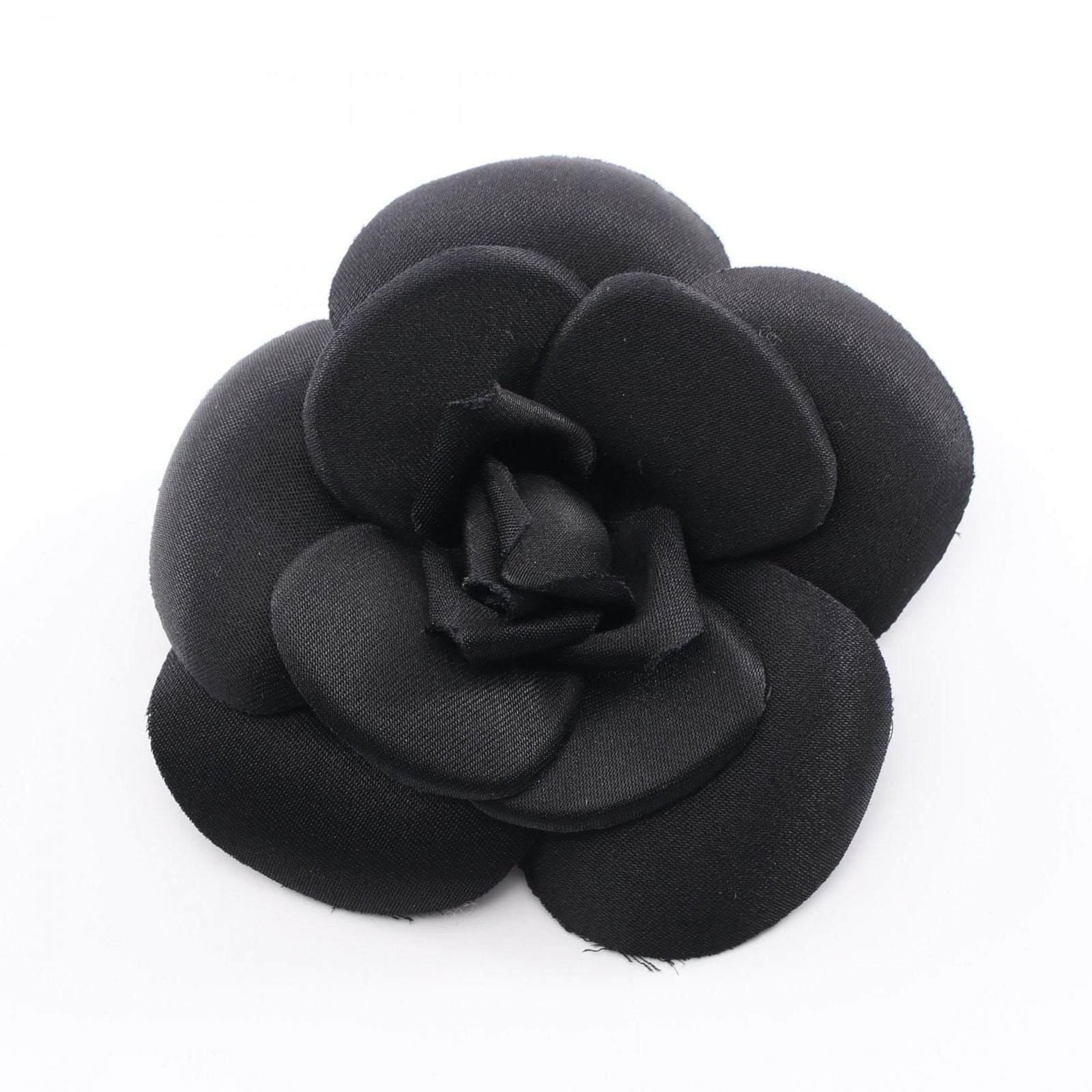 Chanel Brooch Camellia Black