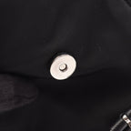 Prada Backpack Vela Black Nylon Saffiano Leather — view 5