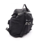 Prada Backpack Vela Black Nylon Saffiano Leather — view 2