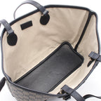Gucci Tote Ophidia Small GG Supreme Navy Canvas Leather 2-Way — view 3