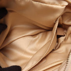 Chanel Shoulder Bag Quilted Beige Calf Chain — view 7