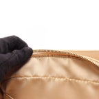 Chanel Shoulder Bag Quilted Beige Calf Chain — view 6