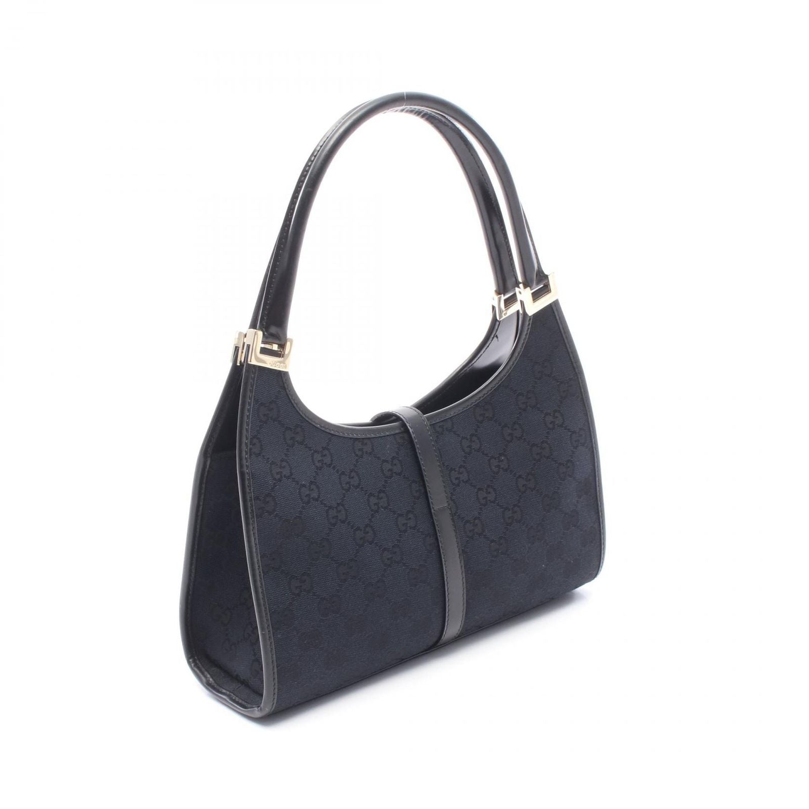 Gucci Handbag Jackie GG Canvas 002 Black — view 2