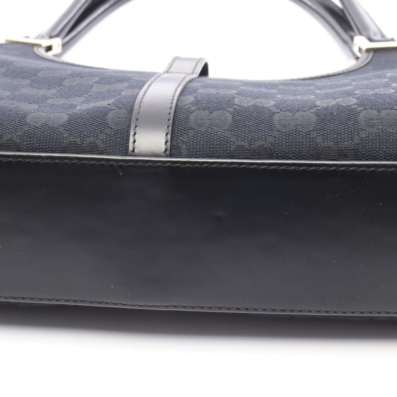 Gucci Handbag Jackie GG Canvas 002 Black — view 9