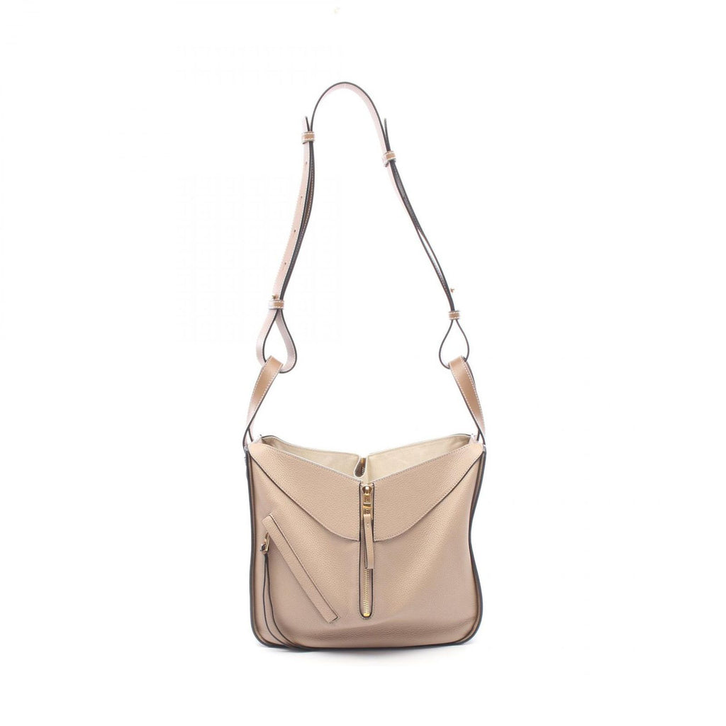 Loewe Handbag Hammock Small 2-Way Gray Leather — view 5