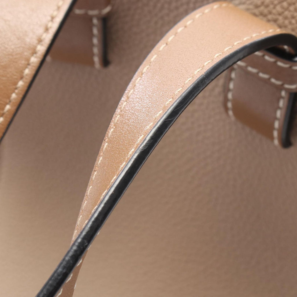 Loewe Handbag Hammock Small 2-Way Gray Leather — view 6