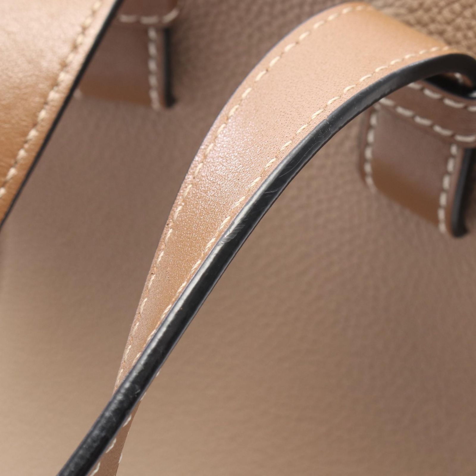 Loewe Handbag Hammock Small 2-Way Gray Leather — view 6