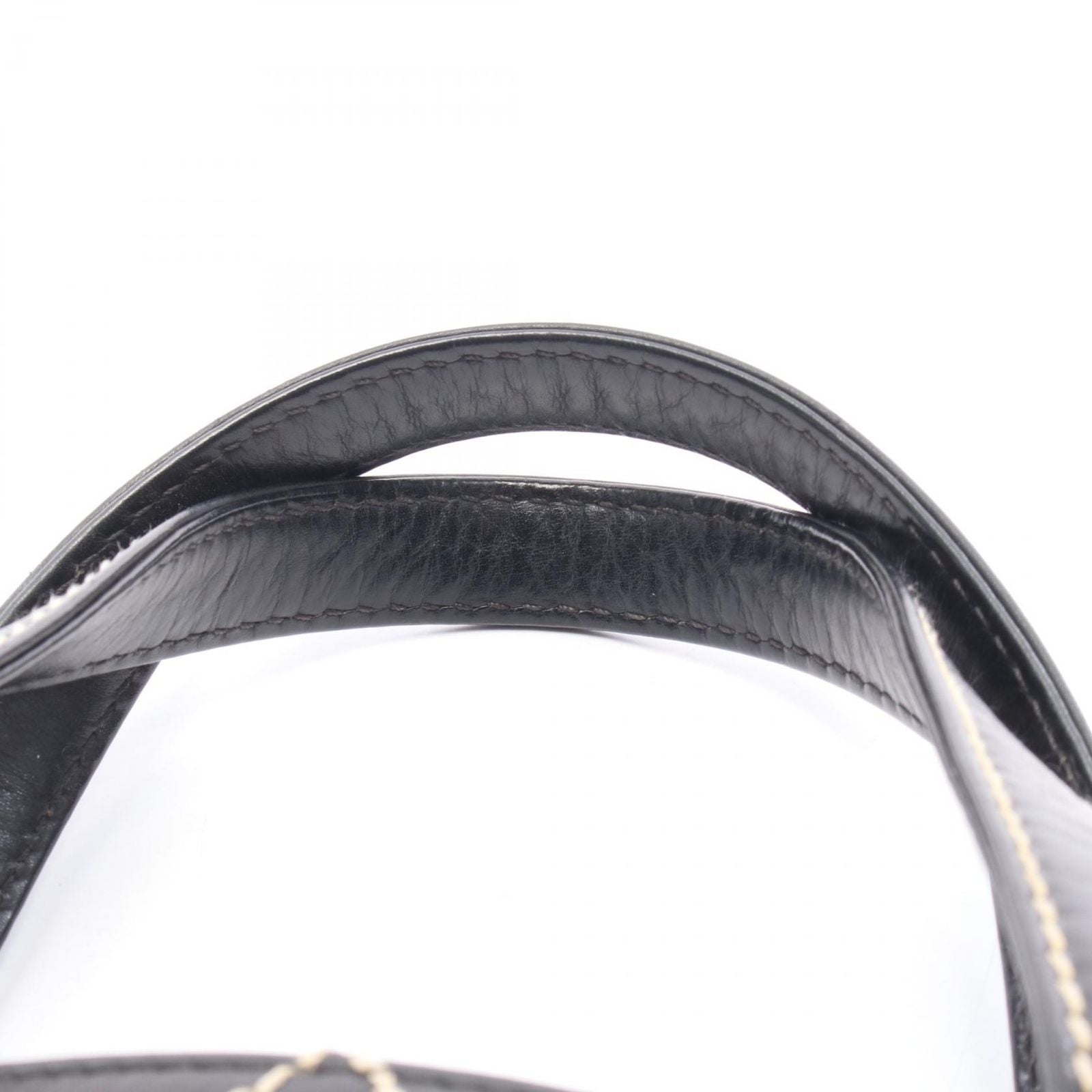Chanel Tote Wild Stitch Black Leather — view 6