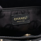 Chanel Tote Wild Stitch Black Leather — view 4