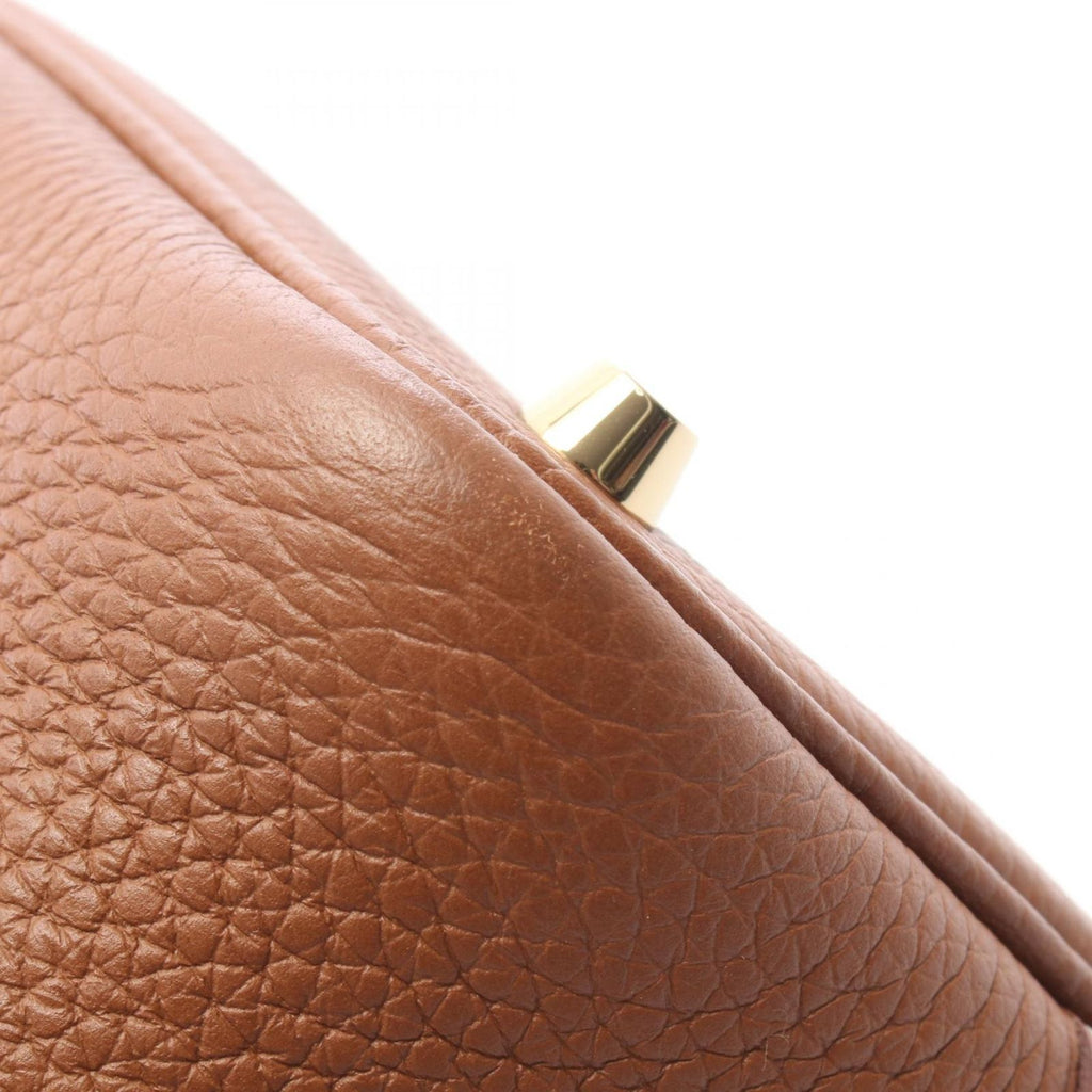 Hermes Handbag Picotin Lock PM Gold Leather — view 8