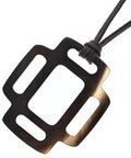 Hermes Necklace Brown