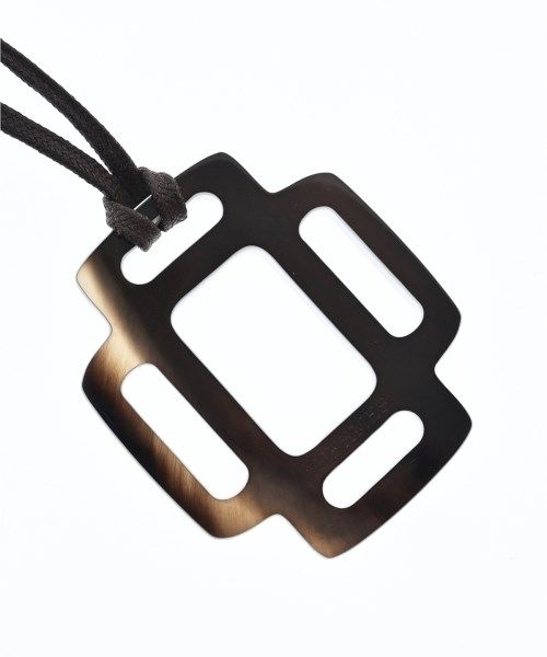 Hermes Necklace Brown — view 3