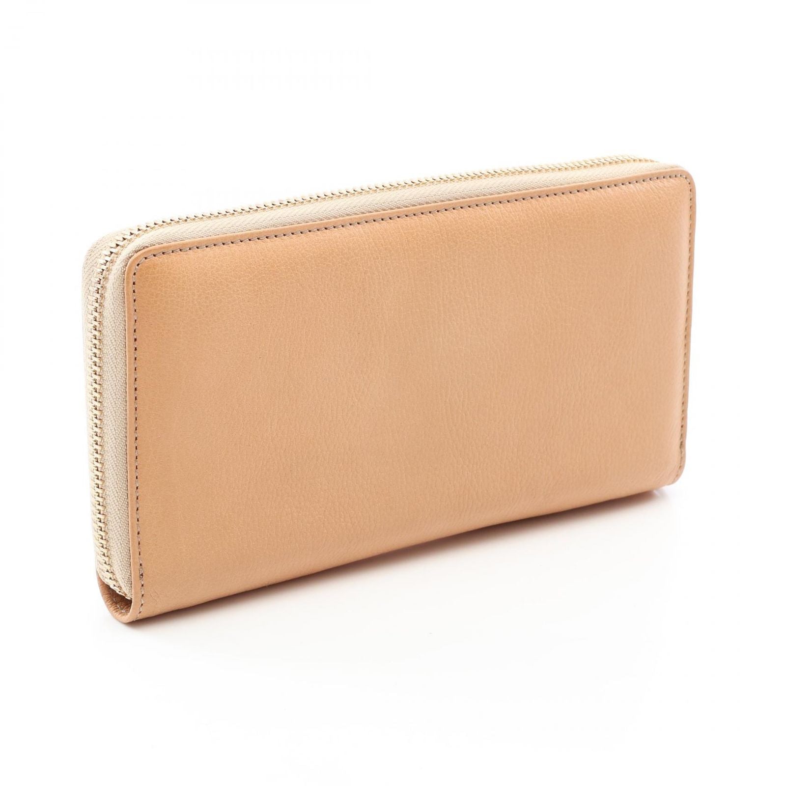 Gucci Round Wallet Tassel Beige Leather — view 2