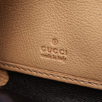 Gucci Round Wallet Tassel Beige Leather — view 4