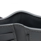 Bottega Veneta Bifold Wallet Maxi Intrecciato Gray Leather Cassette — view 6