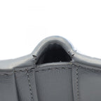 Bottega Veneta Bifold Wallet Maxi Intrecciato Gray Leather Cassette — view 7