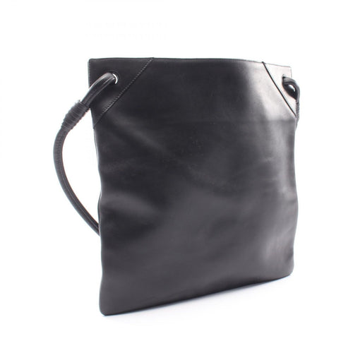 Bottega Veneta Shoulder Bag Black Leather — view 2