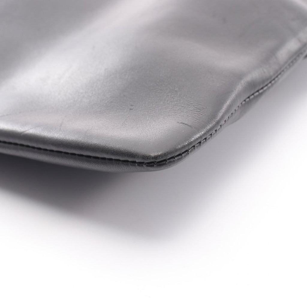 Bottega Veneta Shoulder Bag Black Leather — view 5