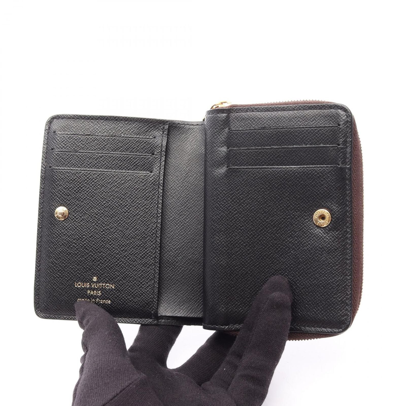 Louis Vuitton Bifold Wallet Portefeuille Monogram Reverse Canvas — view 3