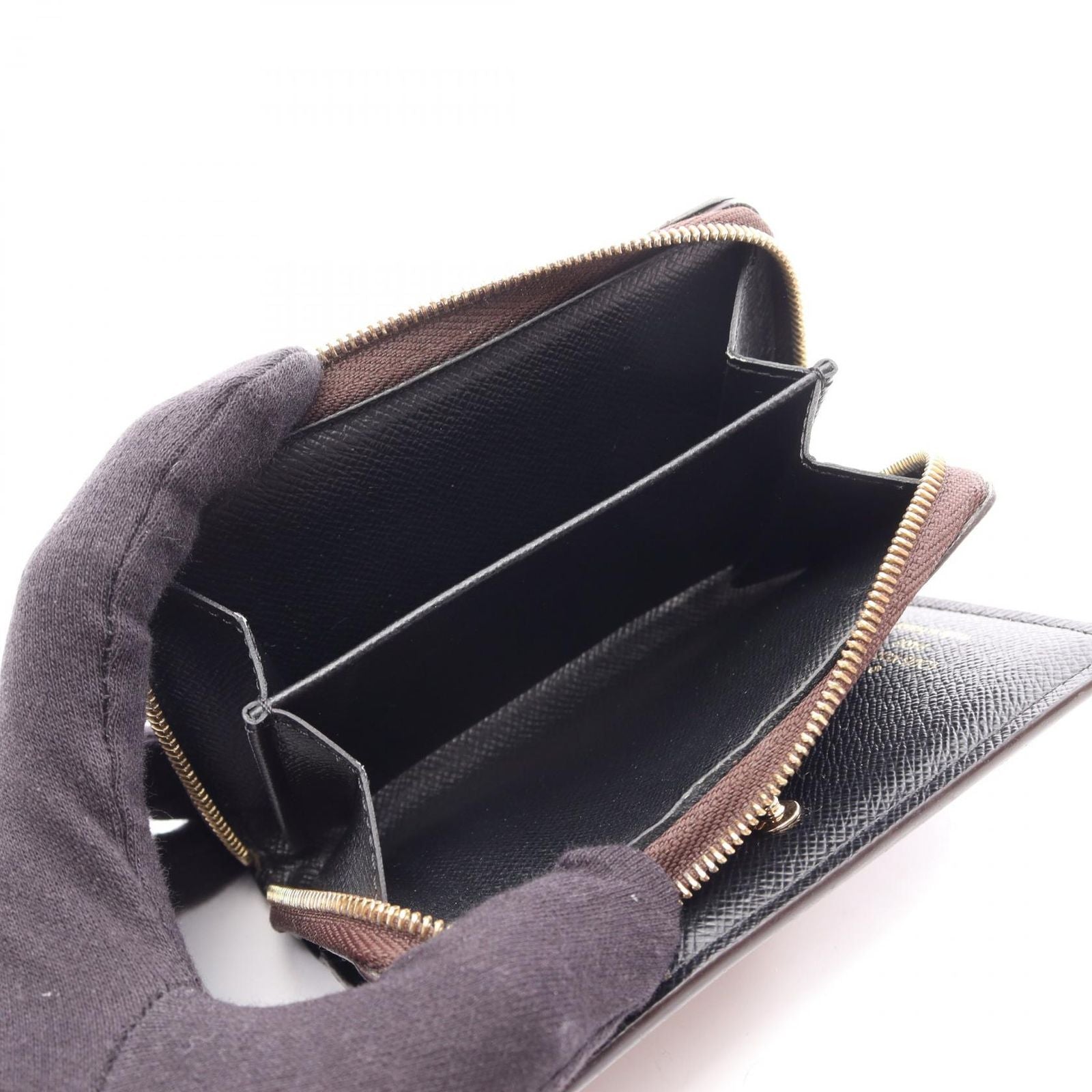 Louis Vuitton Bifold Wallet Portefeuille Monogram Reverse Canvas — view 4