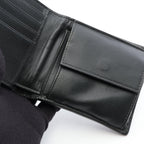 Bottega Veneta Bifold Wallet Intrecciato Black Leather — view 9