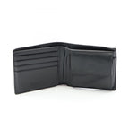Bottega Veneta Bifold Wallet Intrecciato Black Leather — view 3