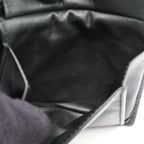 Bottega Veneta Bifold Wallet Intrecciato Black Leather — view 6
