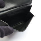 Bottega Veneta Bifold Wallet Intrecciato Black Leather — view 4