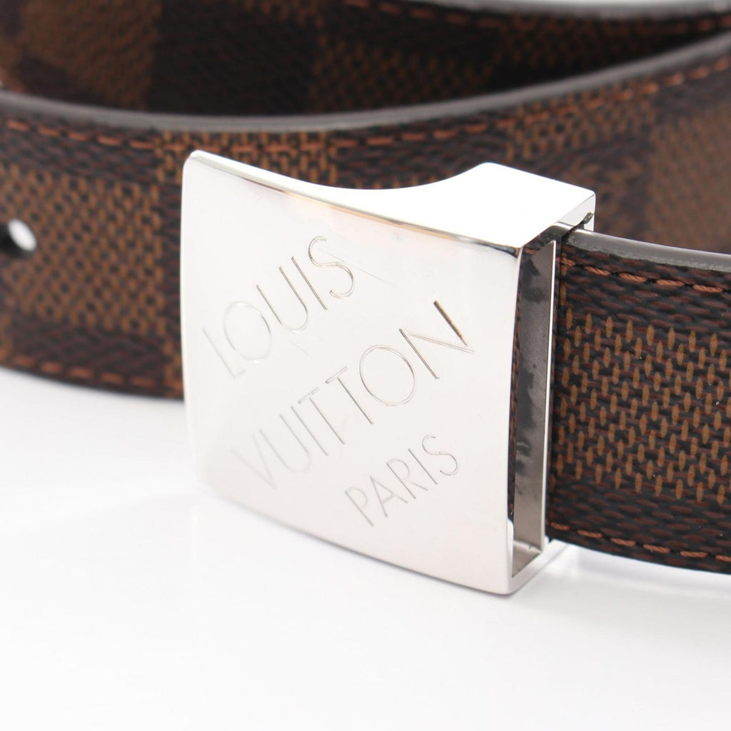 Louis Vuitton Belt Ceinture Carre Silver — view 2