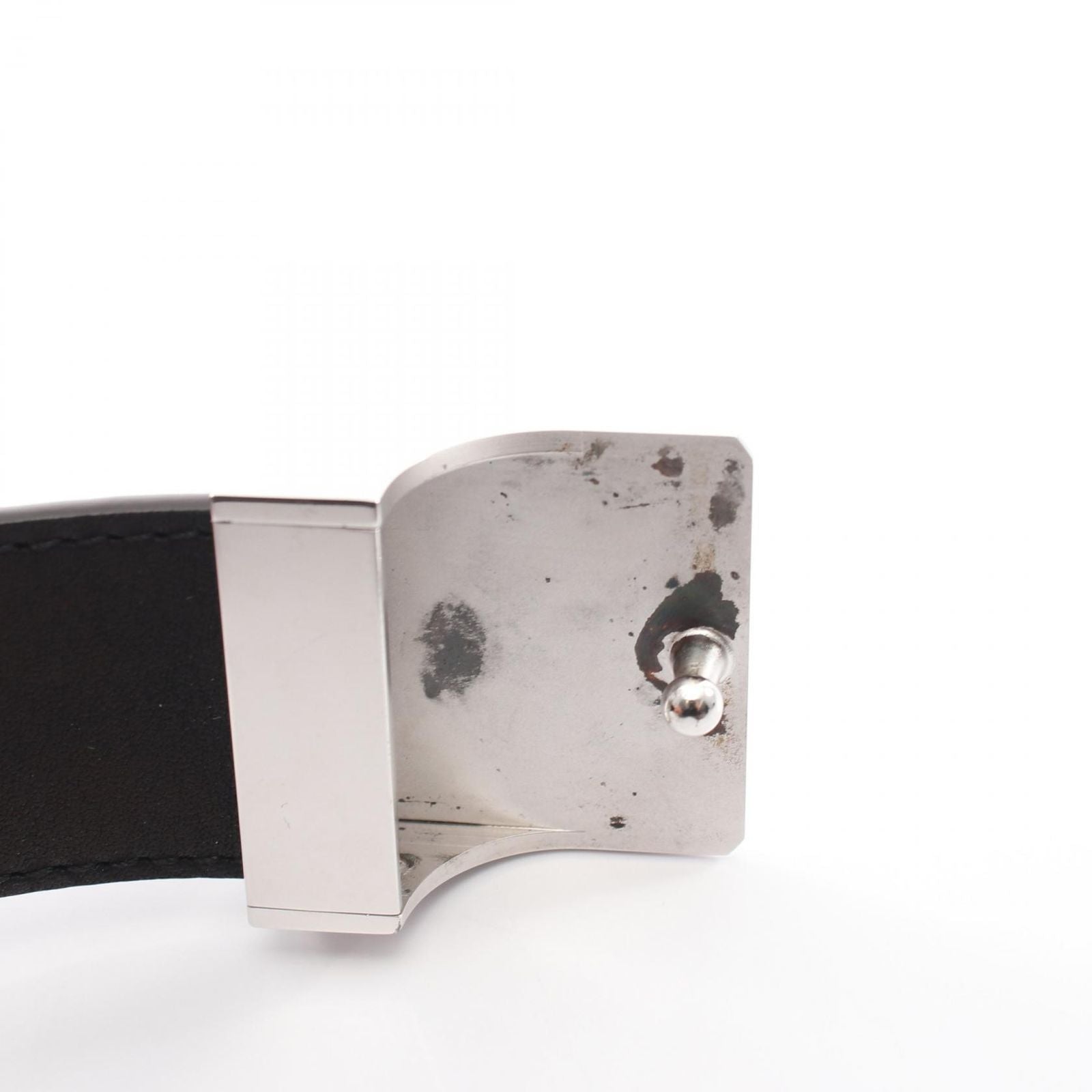 Louis Vuitton Belt Ceinture Carre Silver — view 7