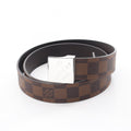 Louis Vuitton Belt Ceinture Carre Silver
