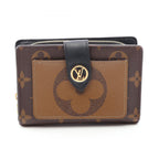 Louis Vuitton Bifold Wallet Portefeuille Juliette Monogram Giant Reverse Canvas