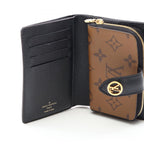Louis Vuitton Bifold Wallet Portefeuille Juliette Monogram Giant Reverse Canvas — view 3