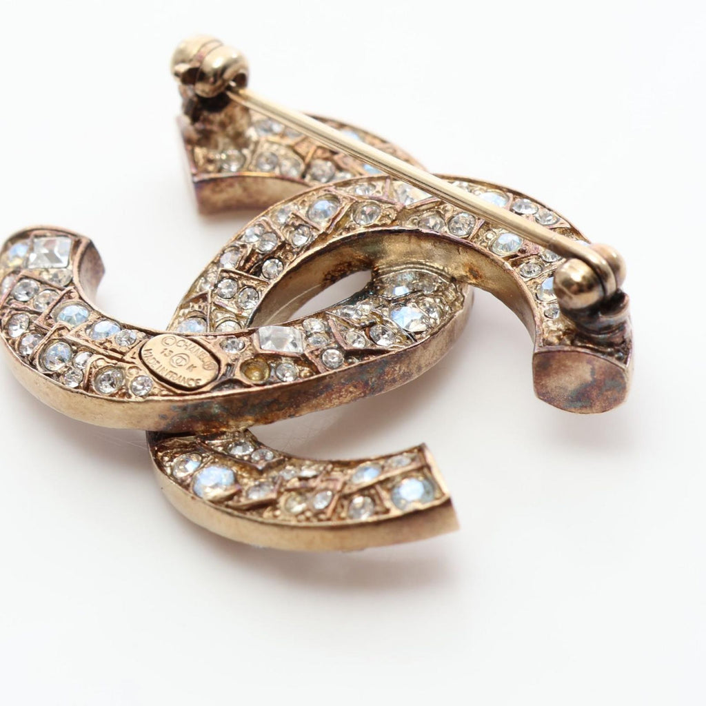 Chanel Brooch CC Logo — view 5