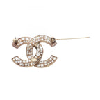 Chanel Brooch CC Logo — view 2