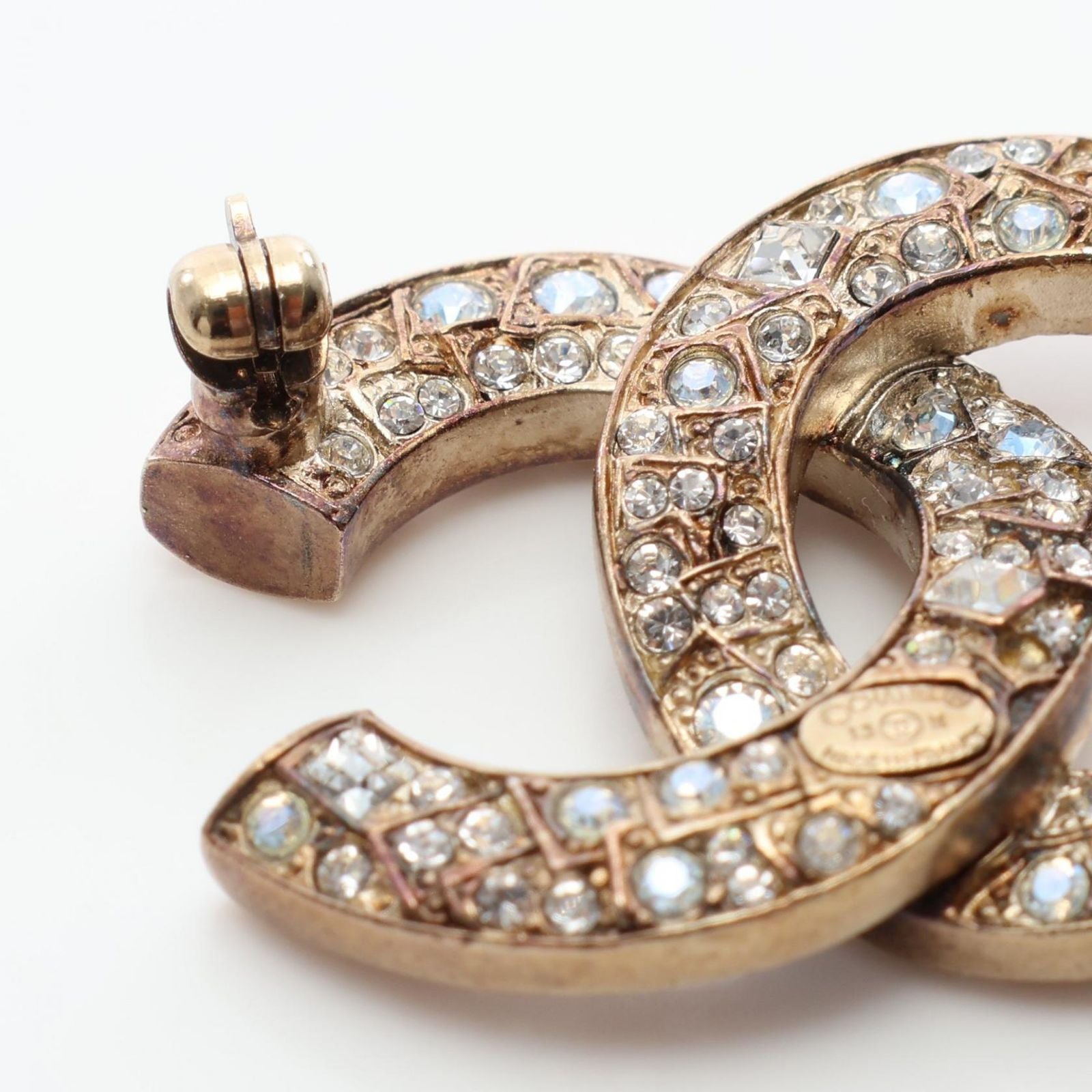 Chanel Brooch CC Logo — view 7