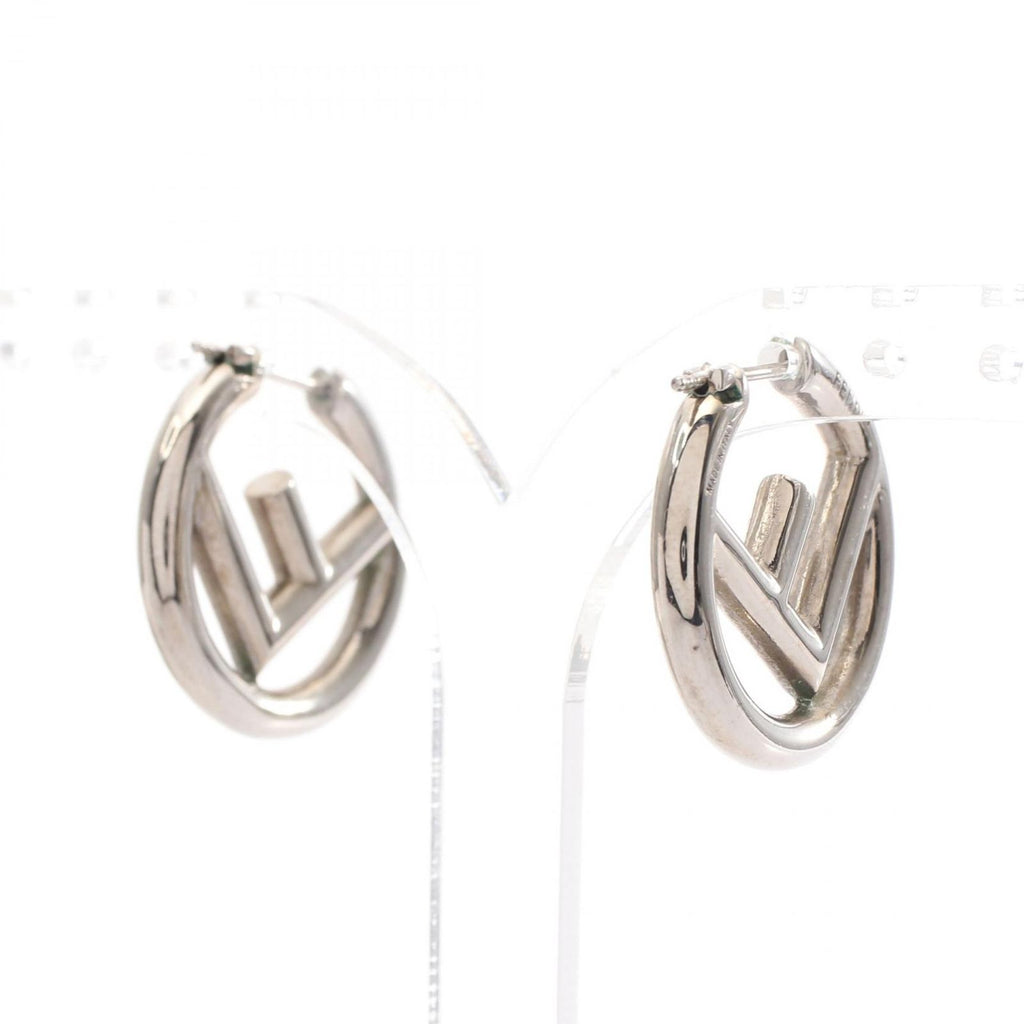 Fendi Earrings F's Hoop Stainless Steel — view 3