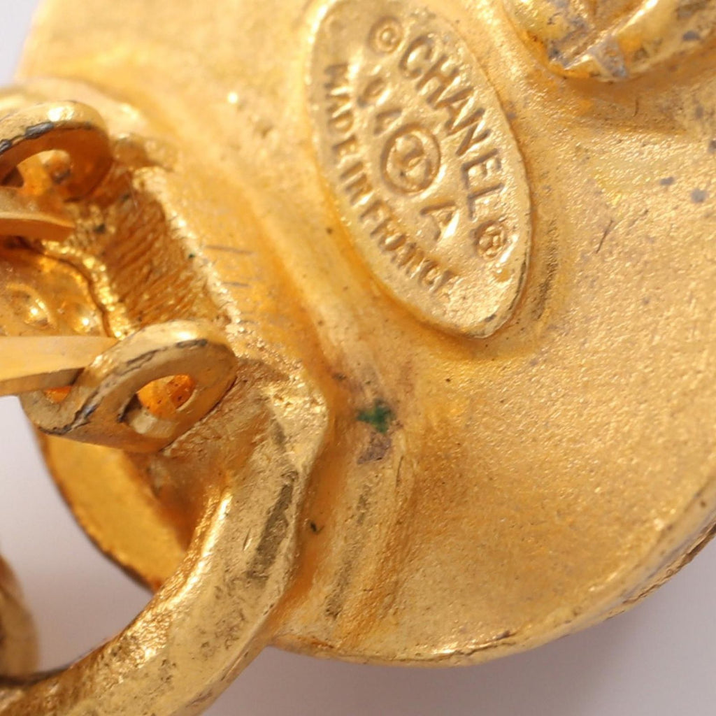 Chanel Earrings CC Logo Belmotif — view 6