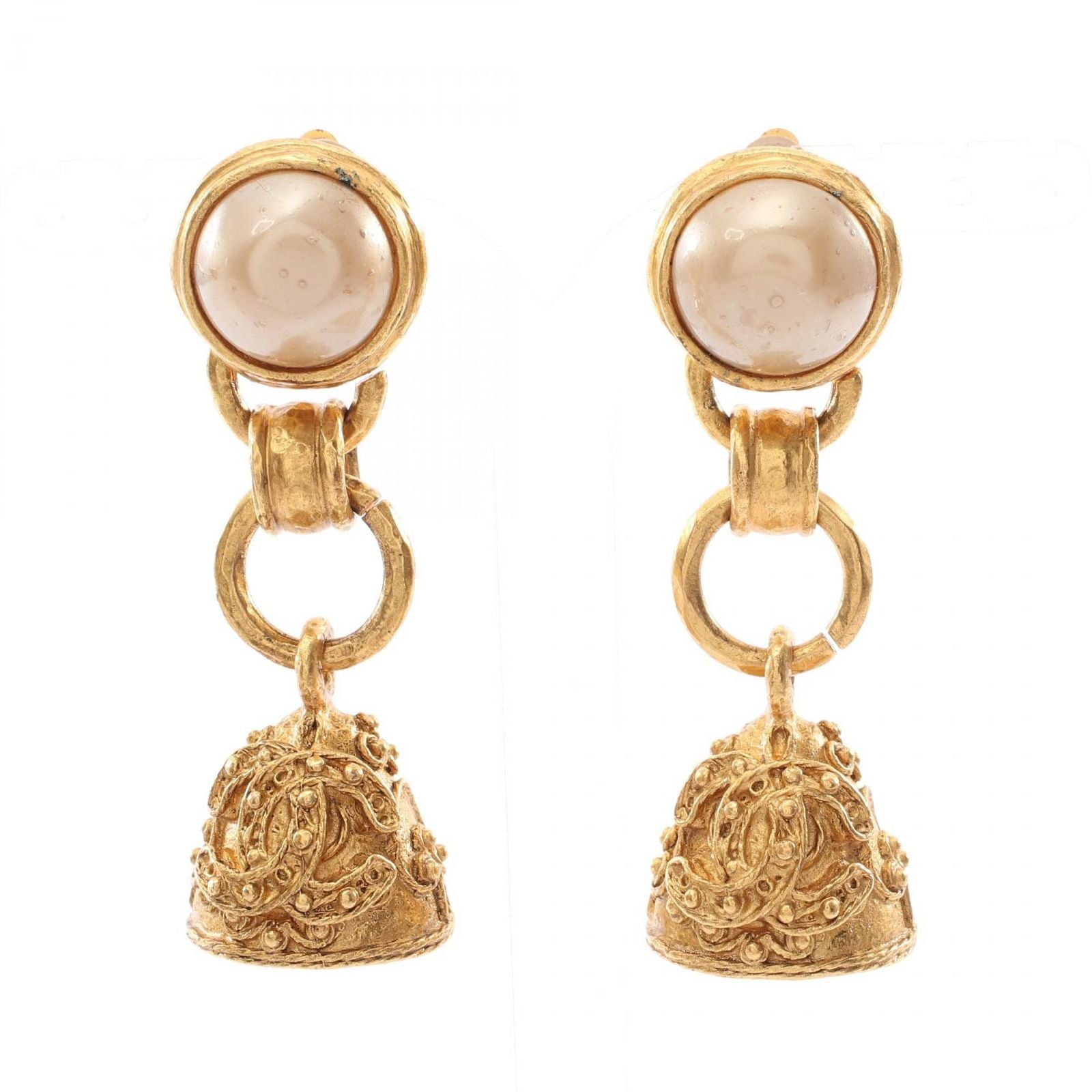 Chanel Earrings CC Logo Belmotif