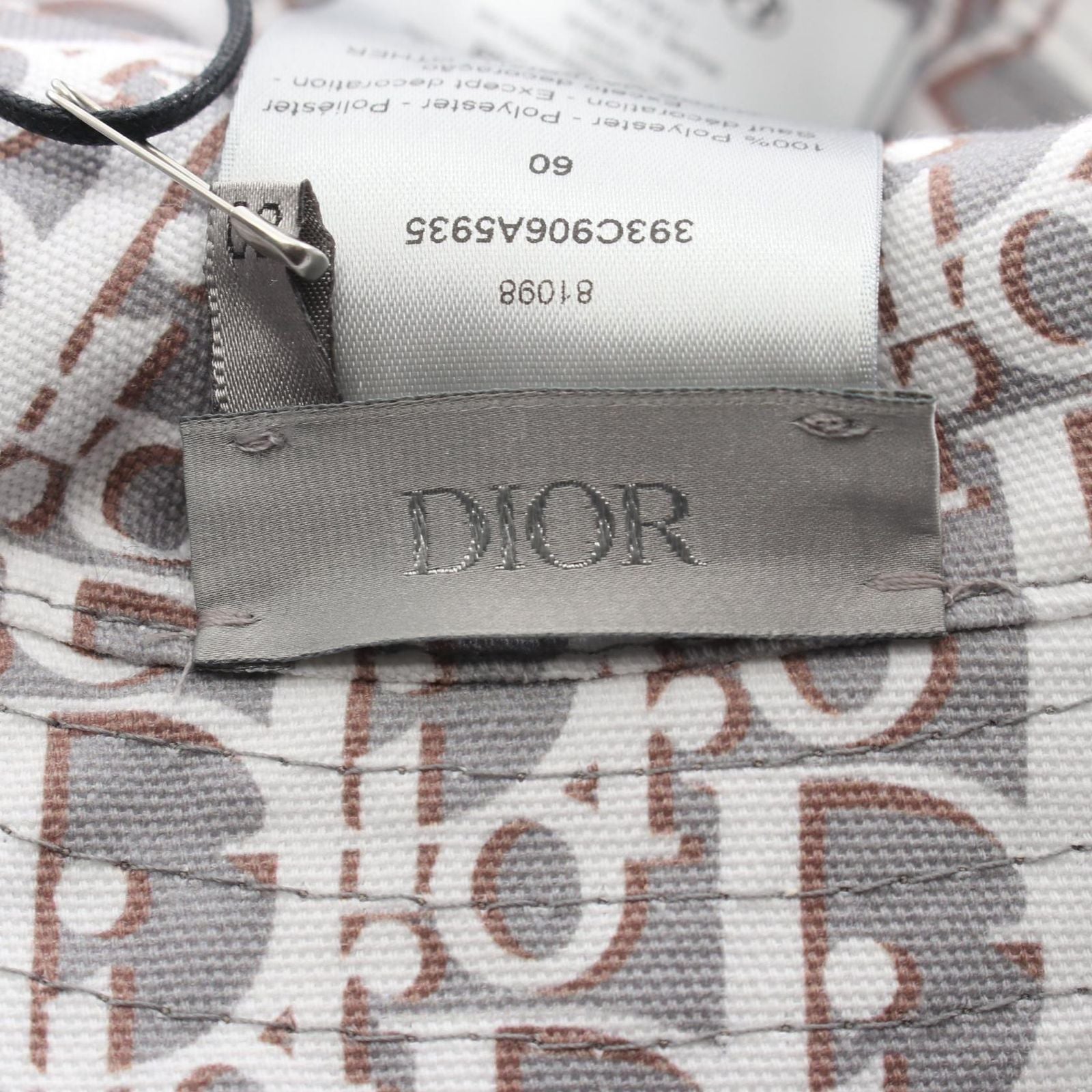 Dior Hat Oblique Reversible Bucket Hats — view 4