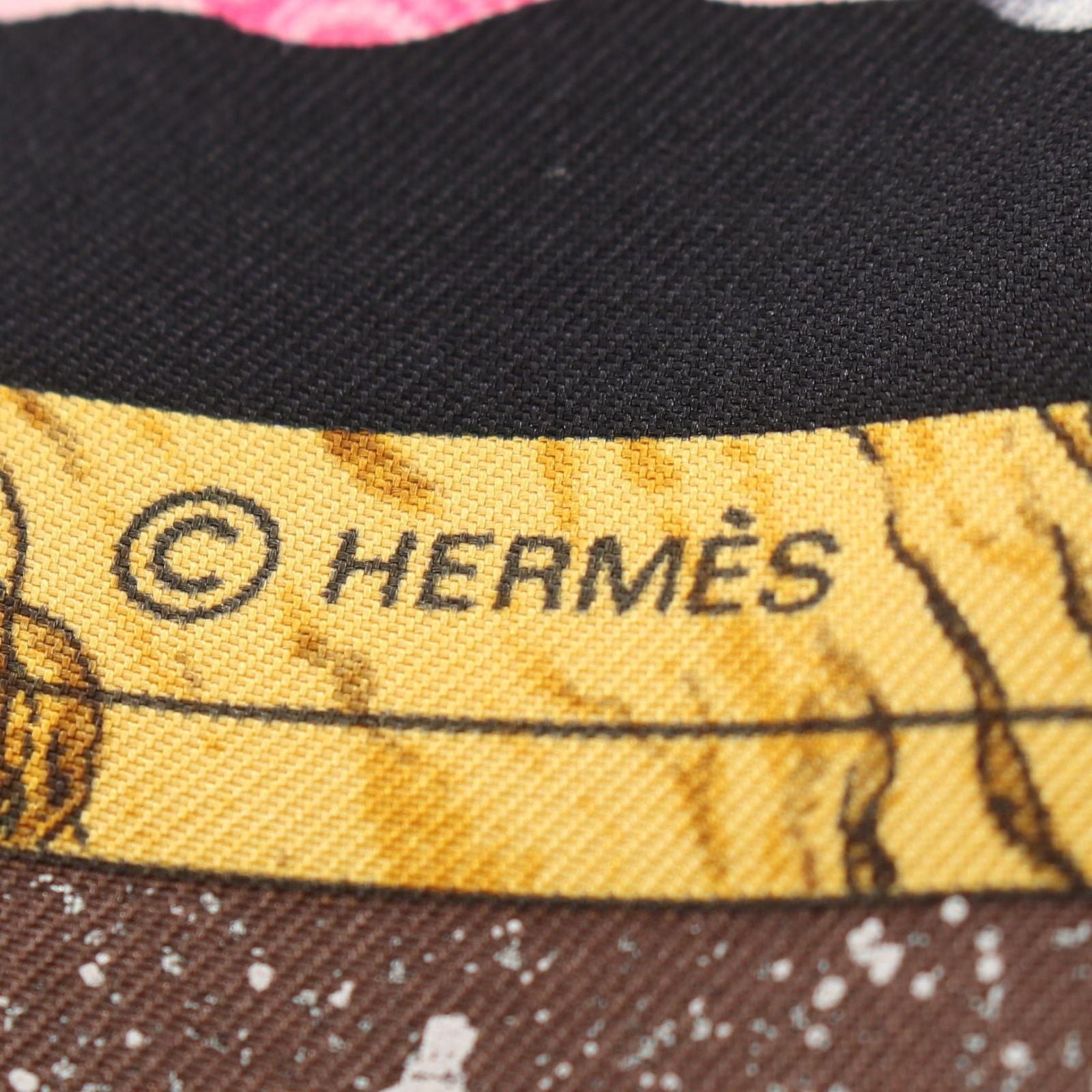 Hermes Scarf Carre 90 Pierres D'orient Et D'occident Silk — view 2