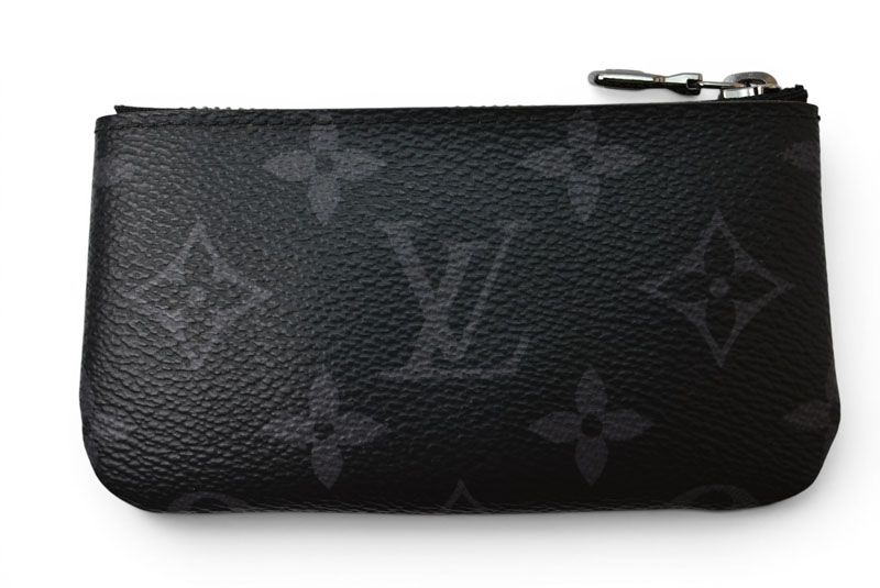 Louis Vuitton Coin Purse Key Case Monogram Eclipse Pochette Cles — view 2