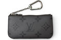 Louis Vuitton Coin Purse Key Case Monogram Eclipse Pochette Cles