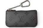 Louis Vuitton Coin Purse Key Case Monogram Eclipse Pochette Cles