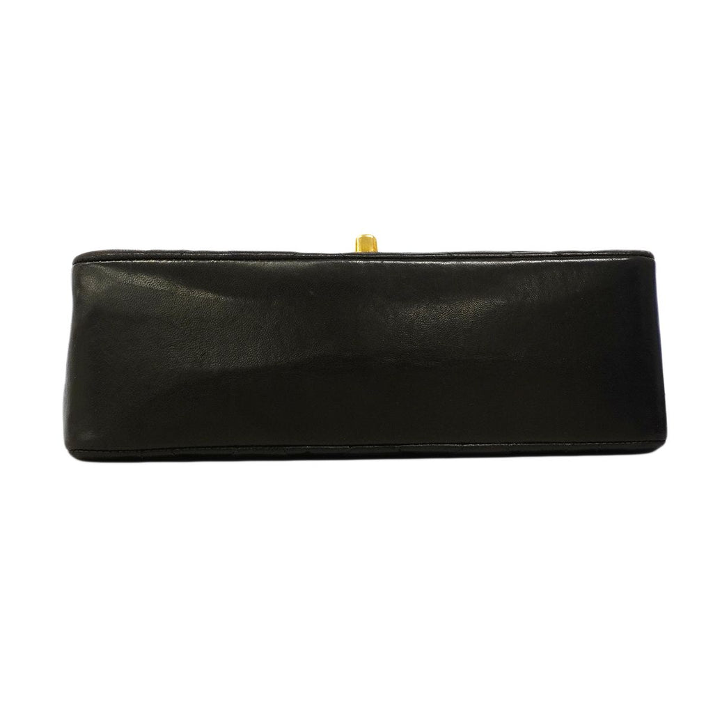 Chanel Shoulder Bag Diana Lambskin Black Gold — view 3