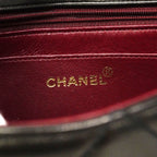 Chanel Shoulder Bag Diana Lambskin Black Gold — view 5