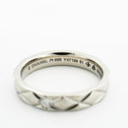 Chanel Ring Quilted Platinum Diamond — view 4