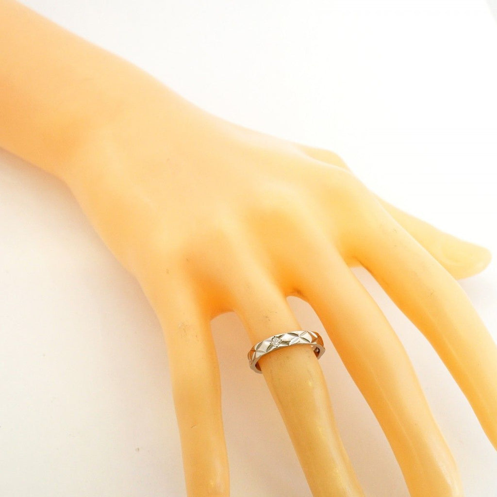 Chanel Ring Quilted Platinum Diamond — view 7